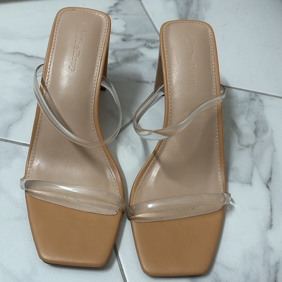 The Drop Avery Square Toe Sandal - worn once! - Picture 2 of 6